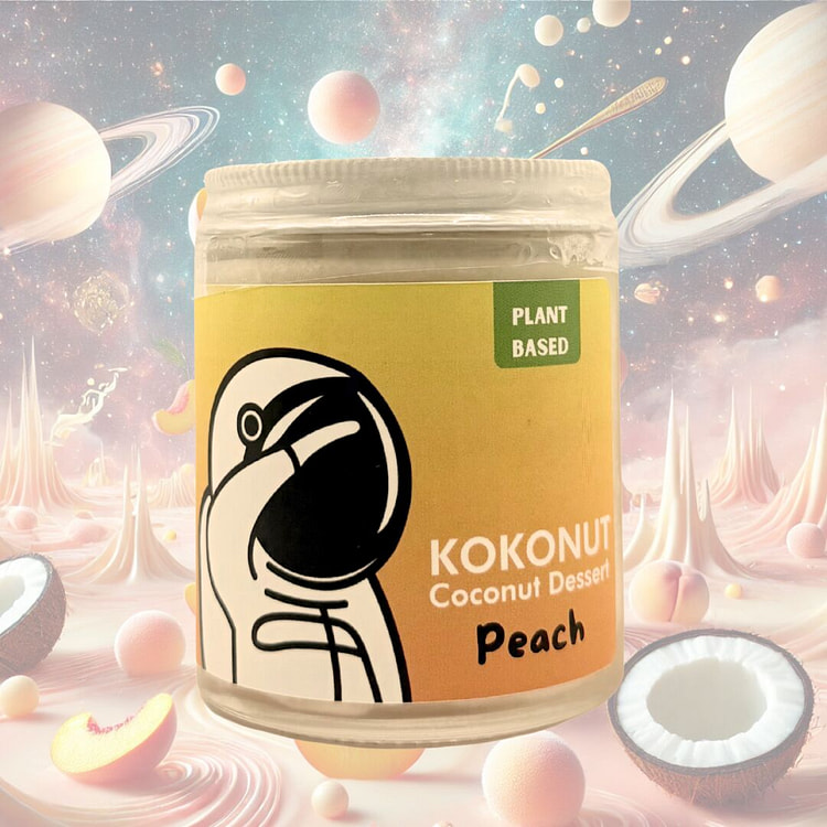 KOKONUT椰子冻 清爽黄桃味 170g