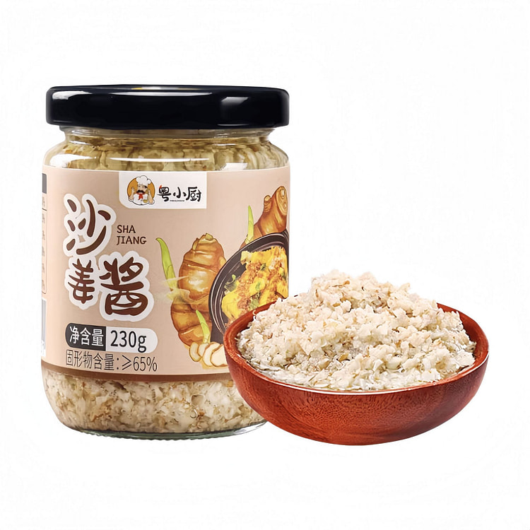 粤小厨 广式沙姜酱白切鸡猪肚蘸料 230g*1瓶 230 克