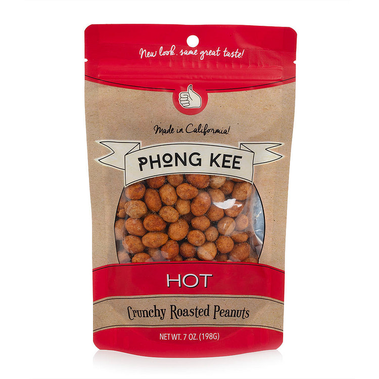 PK Hot Crunchy Roasted Peanuts 1 each