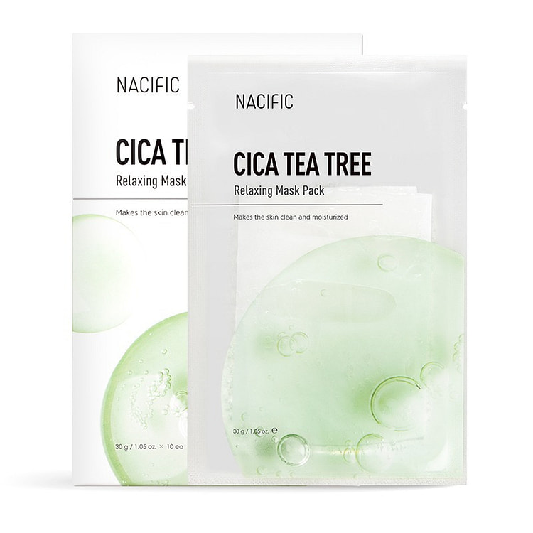 NACIFIC Cica Tea Tree Relaxing Mask Pack