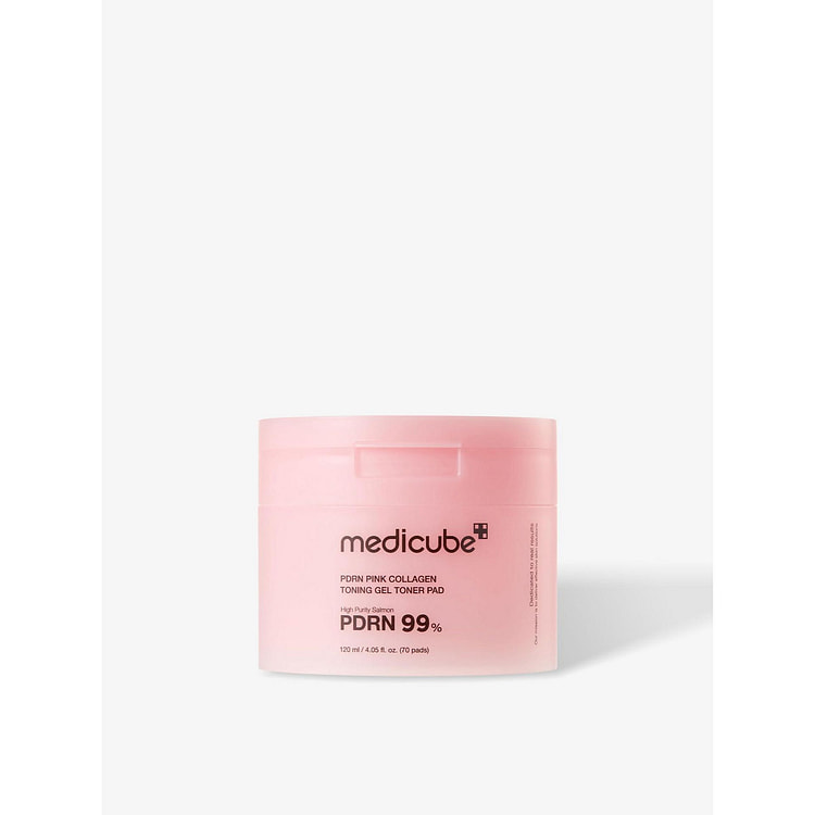 PDRN Pink Collagen Toning Gel Toner Pad 70 Pads 1 each
