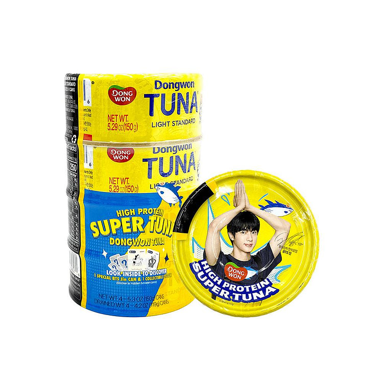 DONGWON Super Tuna BTS Jin Edition 4-PACK 1 pack