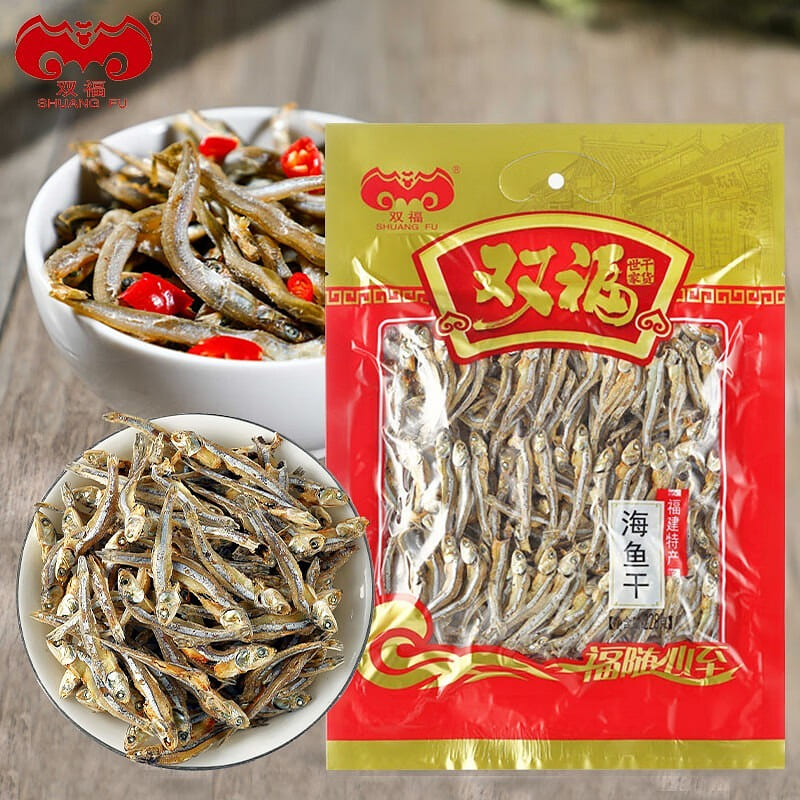 Shuangfu sea dried fish, Fujian specialty light dried fish seafood dry 228g/bag 1 each