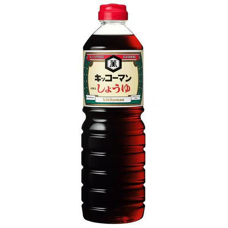 Kikkoman Koikuchi Soy Sauce 1L [Soy Sauce] 1 each