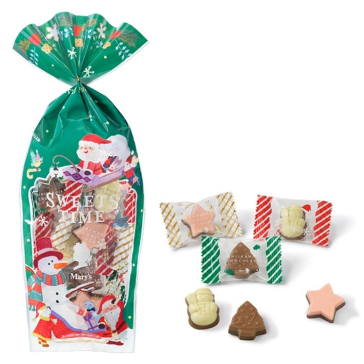 メリーチョコレート  クリスマススターチョコレート 55g入
