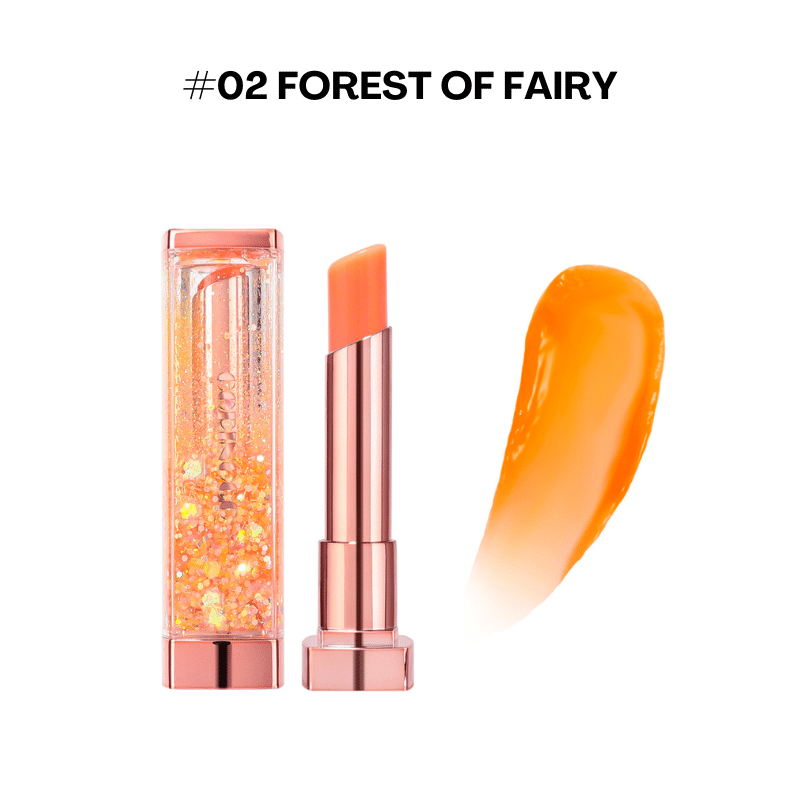 CORINGCO Shalala Snow Ball Sparkle Lip Balm #2 Forest of Fairy 1 each