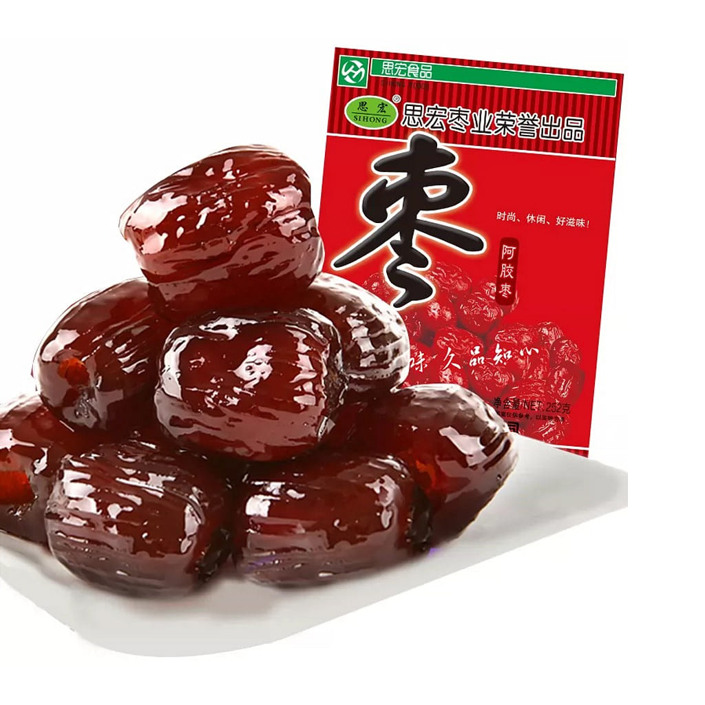 思宏 水晶蜜枣果脯蜜饯零食小吃补血金丝鲜枣 100 克
