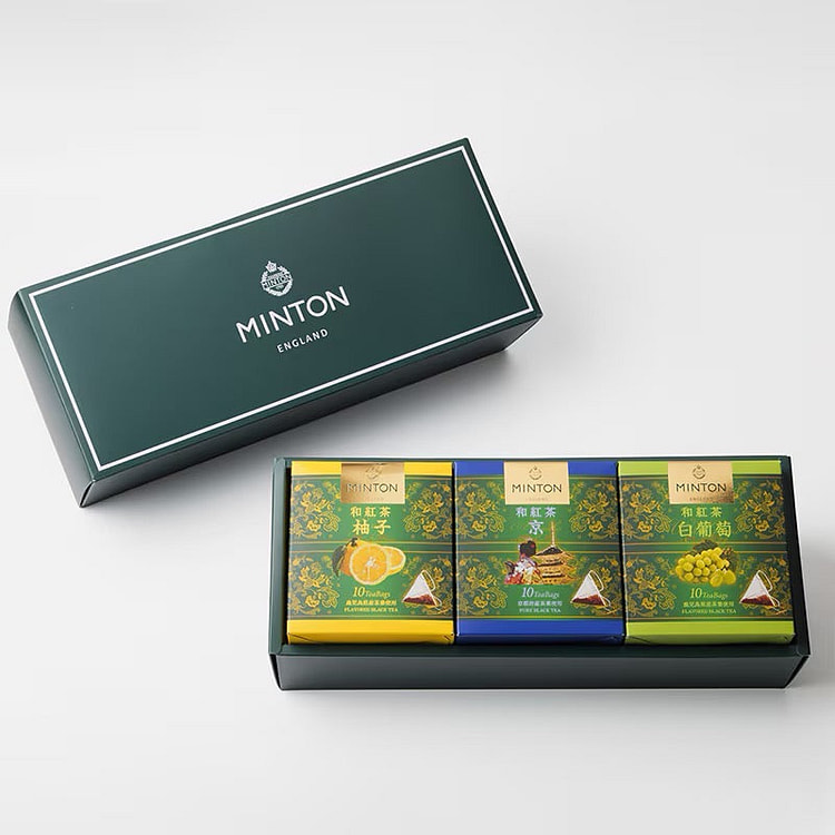 MINTON Black Tea 3-Box Gift Set (C) 1 each