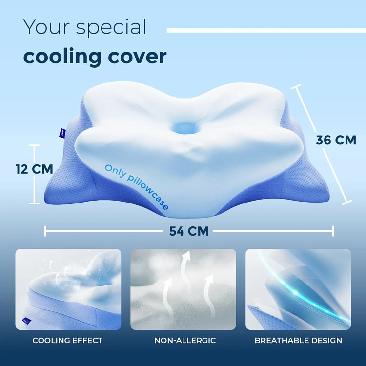 Ergo Pillowcase - Cervical Neck Pillow Memo 1 count