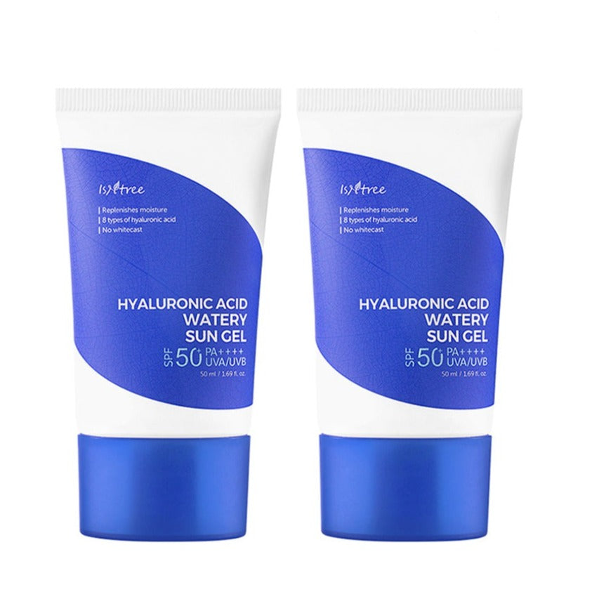 Isntree Hyaluronic Acid Watery Sun Gel Moisturizing Cooling Sunscreen 2PACK 50ml 1 each