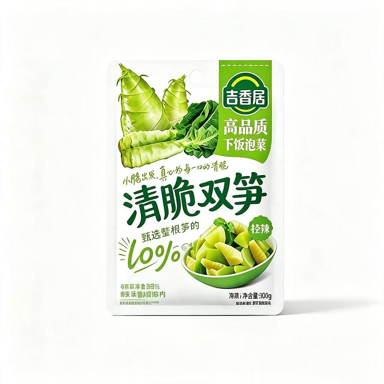 Crisp double bamboo shoots, lightly spicy and tend 106 g