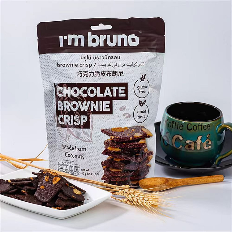 盒马 I’m bruno 巧克力味脆皮布朗尼 泰国进口 60g*1袋