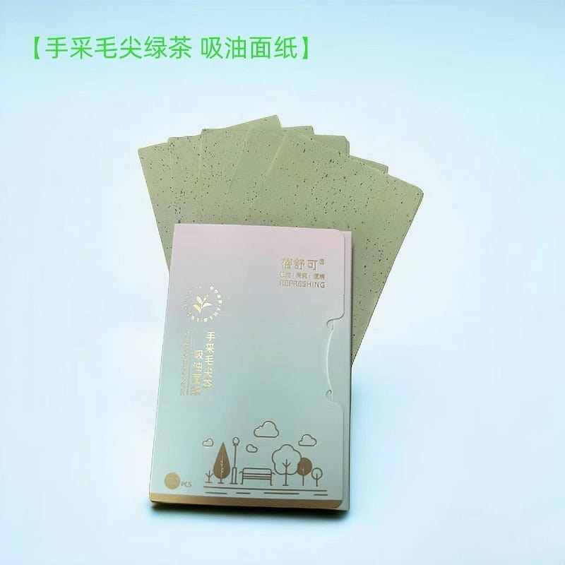 Oil absorbing paper for facial oil control 1 each