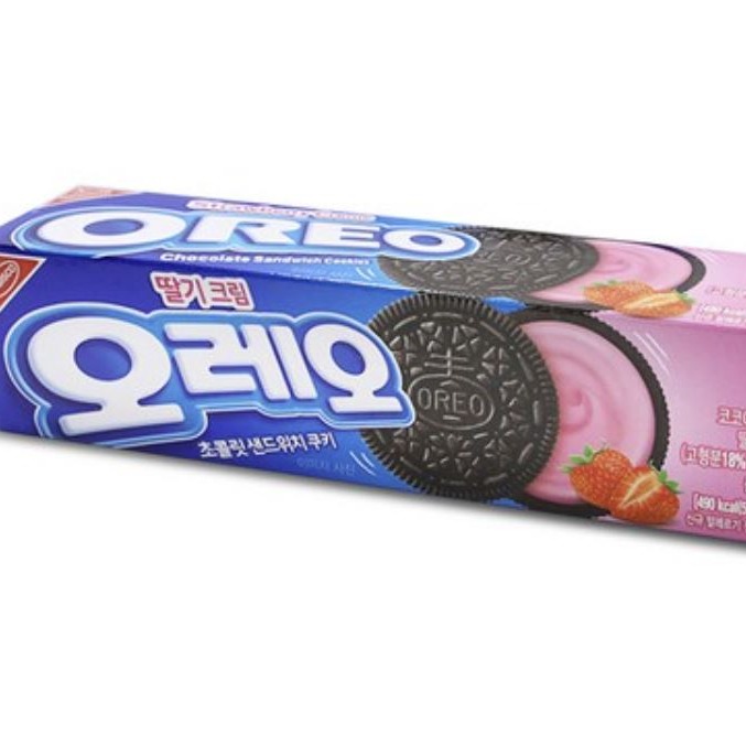 Oreo Cookie Strawberry 100g (50g x 2ea) 1 อัน