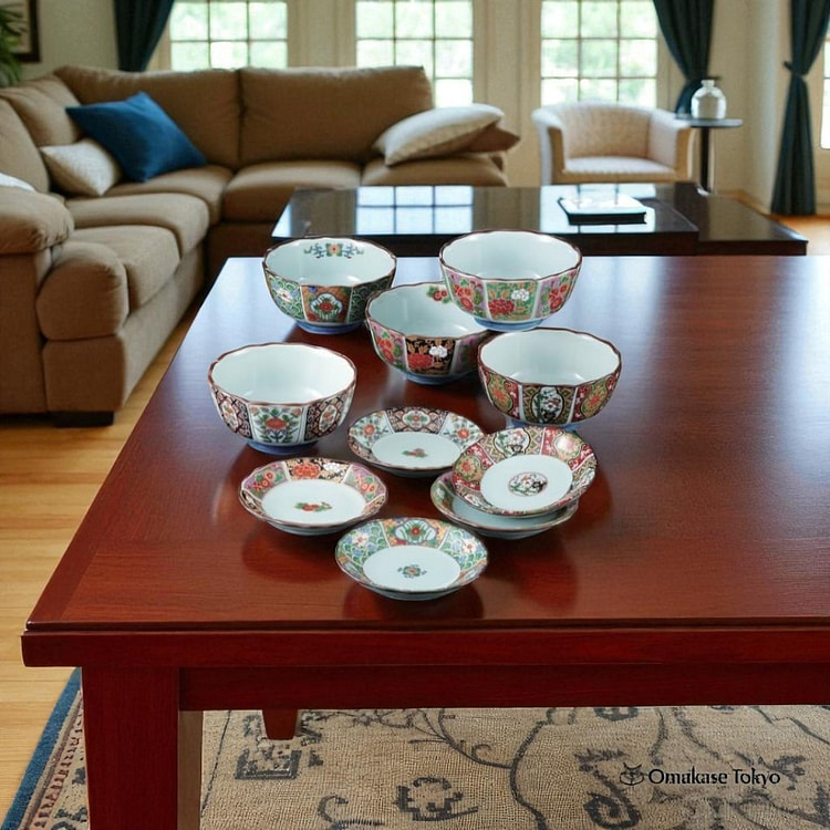 Aritayaki CtoC Japan Small Plate and Small Pot Set