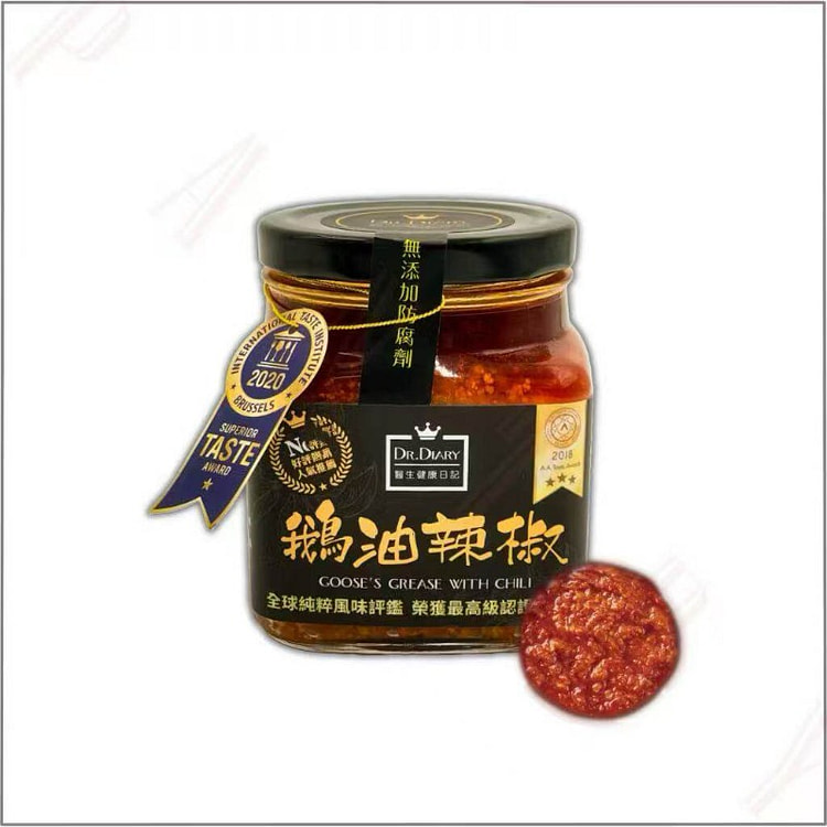 Goose fat chili sauce 350g * 1 bottle 350 g