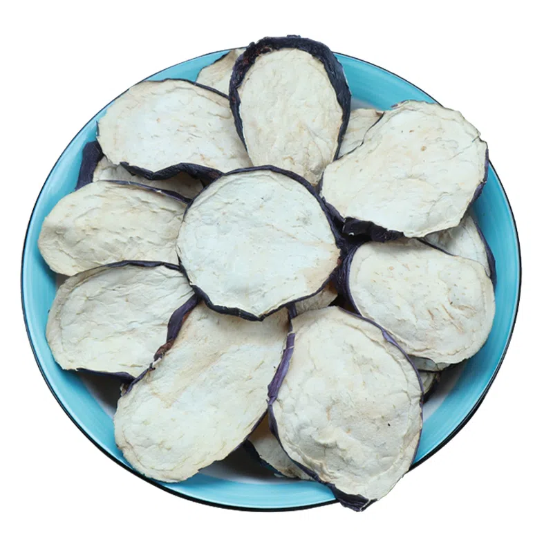 Leixiangtian salt-free dried eggplant slices farmhouse self-dried sulfur-free eggplant dried dehydrated vegetables 250g*1 bag 250 g
