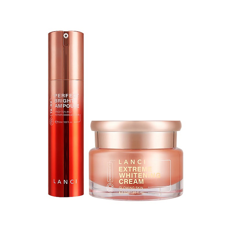 Lanci Extreme Brightening Serum & ToneUp Cream Set