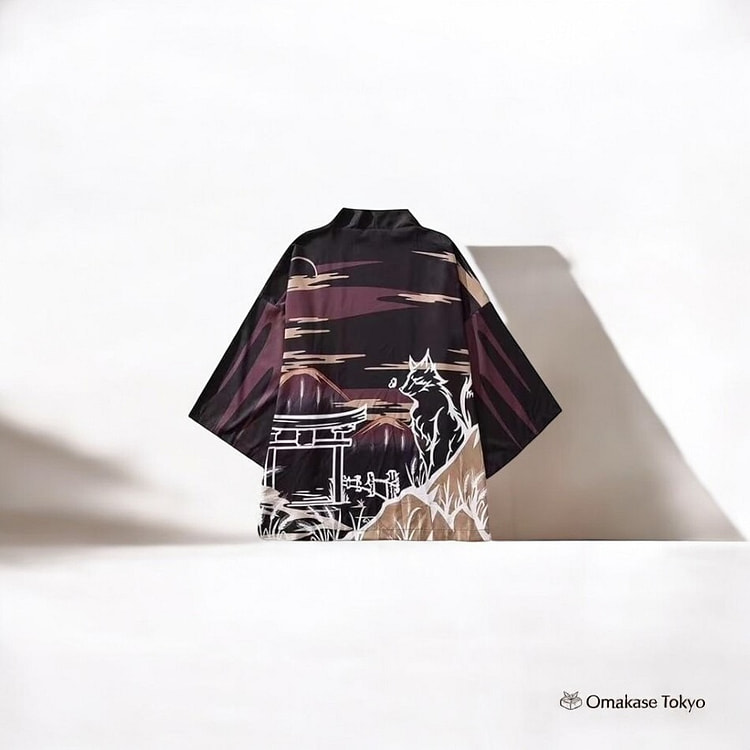 Happi Jacket-Fox Torii & Mountain Design 300 g