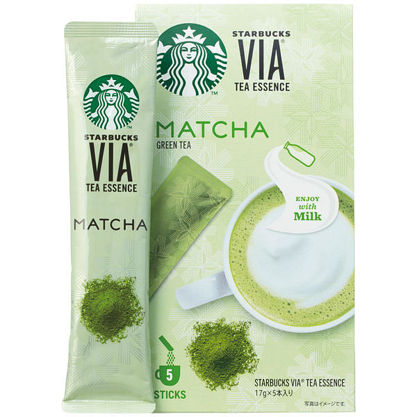 Starbucks VIA Ready Brew Series Matcha Coffee 5 Sachets