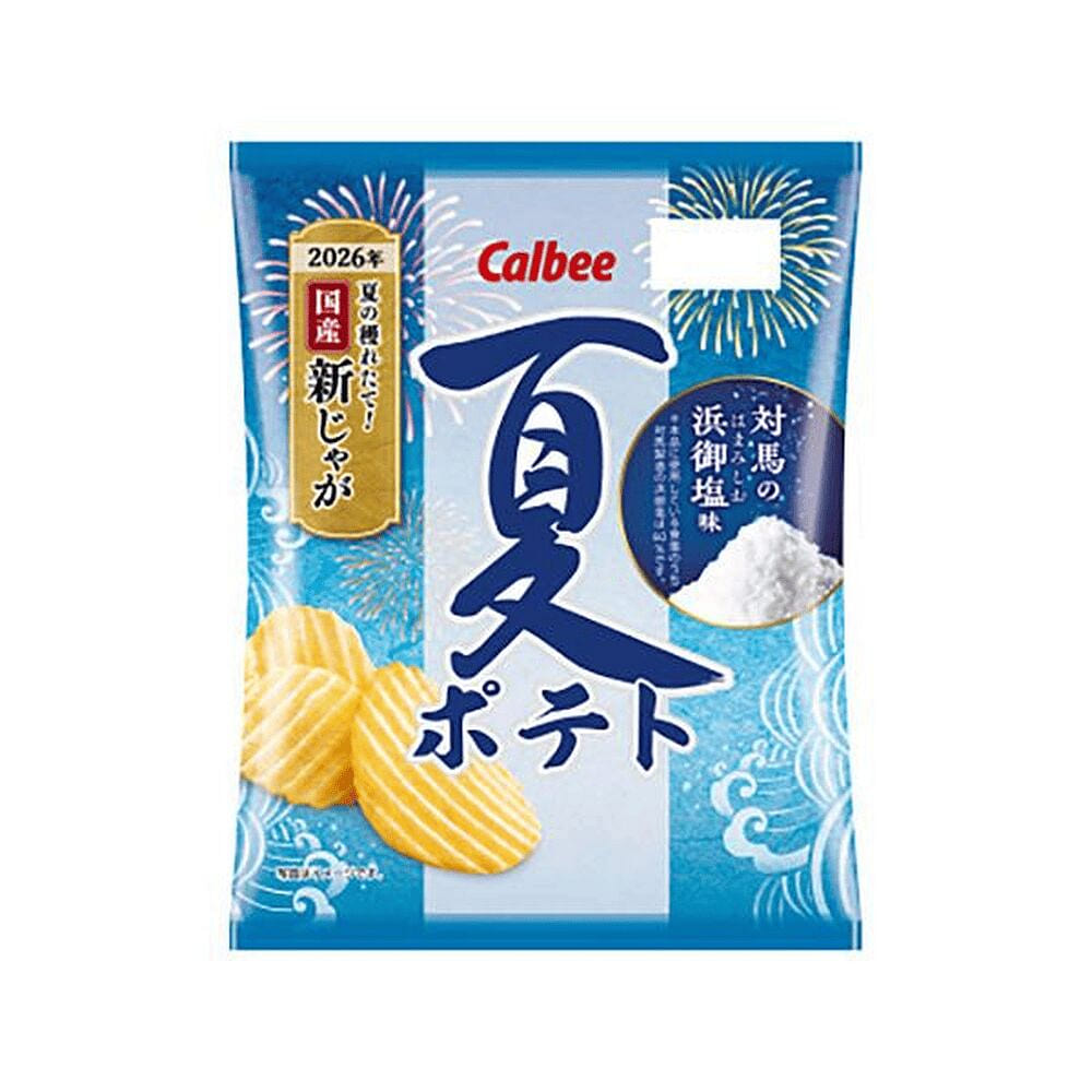 Limited Calbee Thick Cut Wavy Potato Chips 60g 1 count