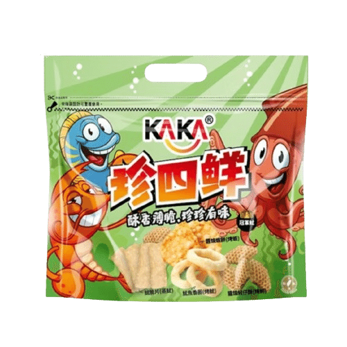 Mixed Squid Flavored Crackers 120 g
