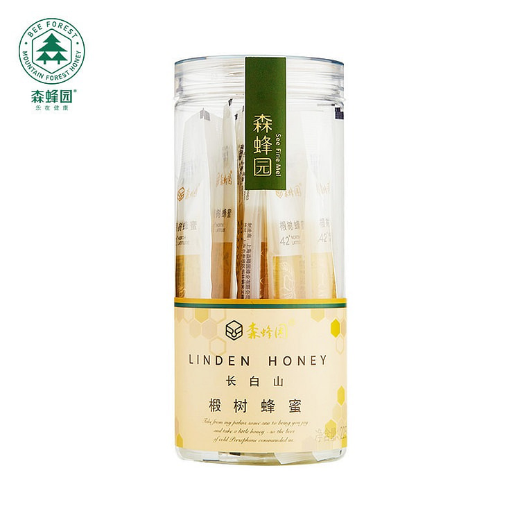 森蜂园椴树条蜜15gx15条椴树蜂蜜便携包装 225 克