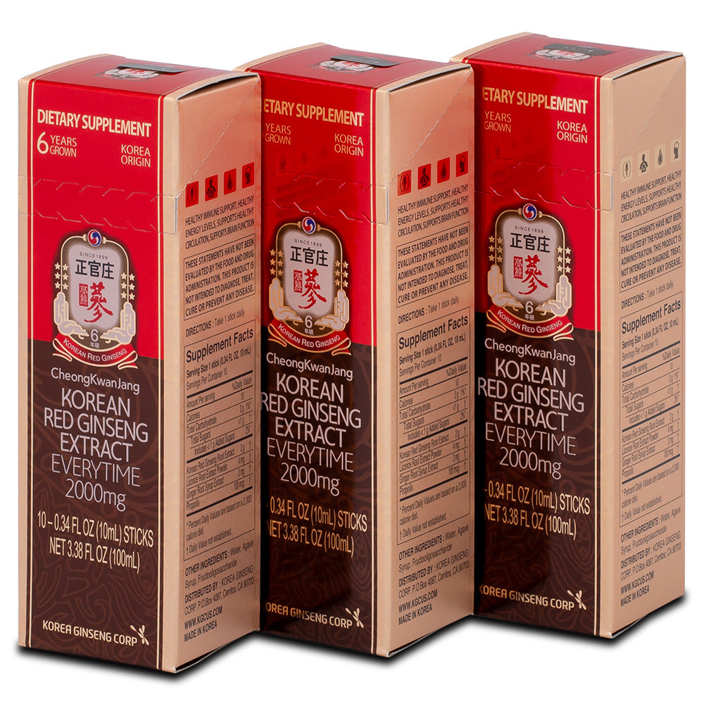 Extract Everytime 2g Korean Red Ginseng - CheongKwanJang 10 Stick 