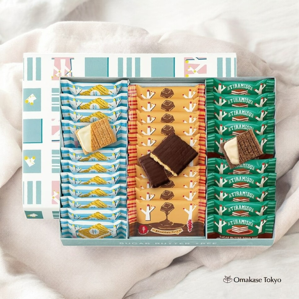 Sugar Butter Sand Tree Assorted Box - Weee!