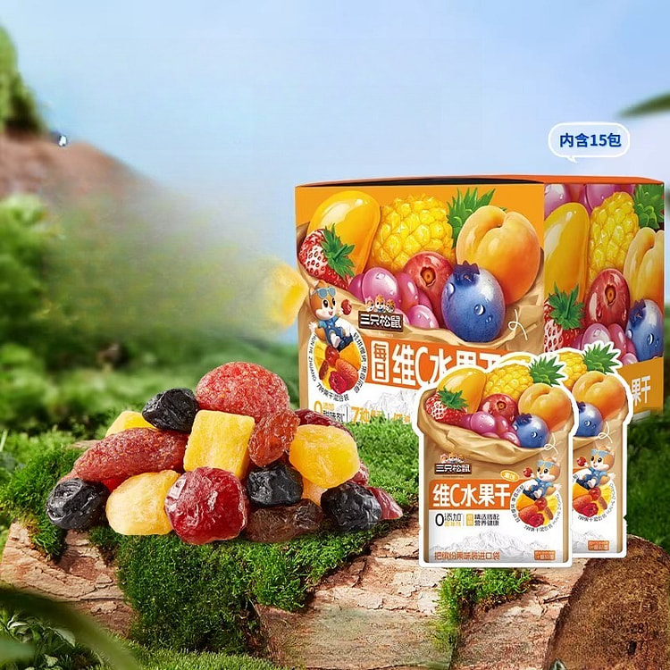 Vitamin C dried fruit preserves 375g*1 box