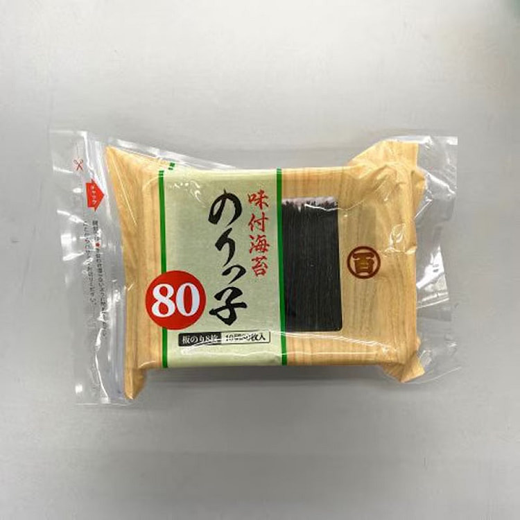 Hiroshima Nori Norikko 80 Roasted Seaweed 80 Sheet 1 each