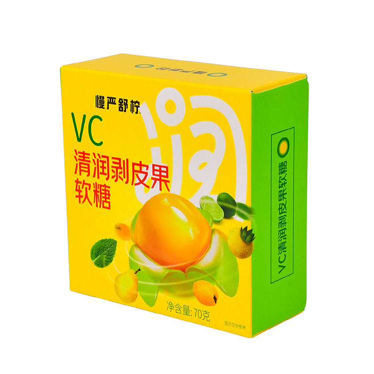 VC Peeled Fruit Gummy Candies 70g*3 boxes 210 g