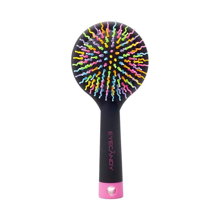 Eyecandy Rainbow volume S brush (Large Black) 1 count