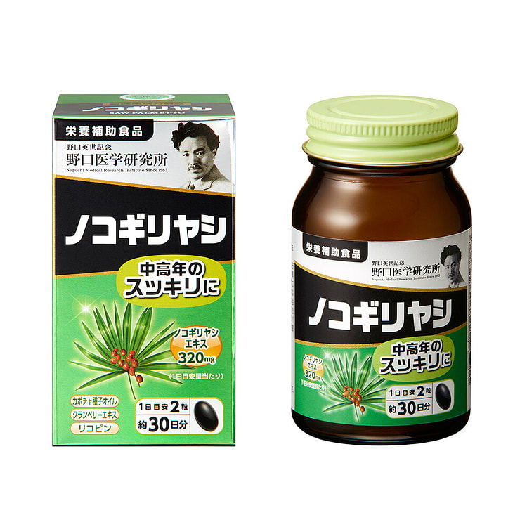 Noguchi Saw Palmetto Supplement 60pcs 1 each