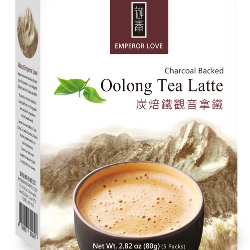 Emperor Love Chacoal Baked Oolong Tea Latte Powder Weee!