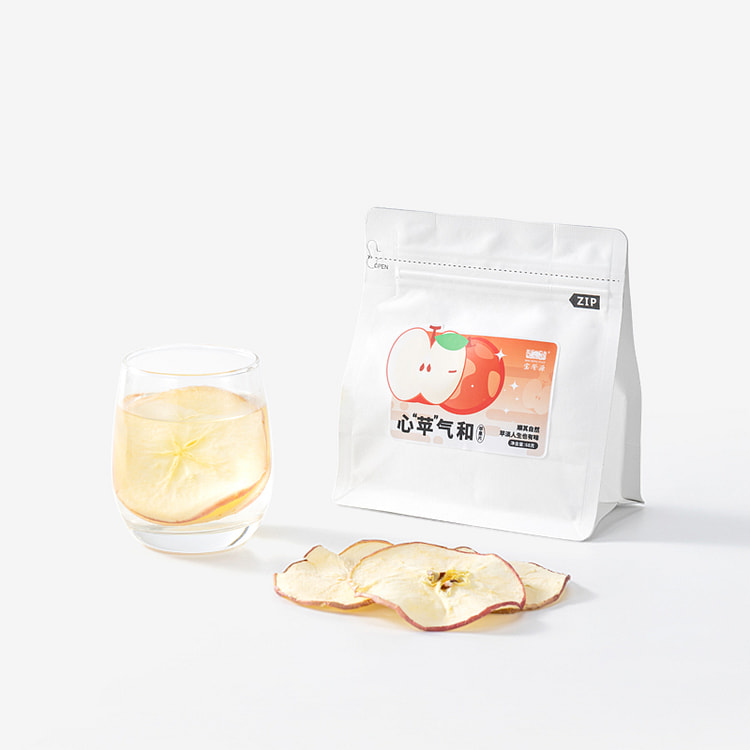 宝登源零食水果片泡茶苹果片68g*1袋
