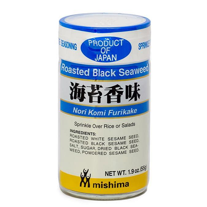 Mishima Roasted Black Nori Komi Furikake 1.5oz