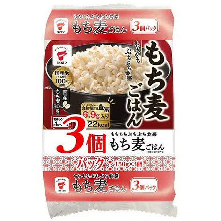 太松食品 麻糬 大麦米 3个装 150g * 3