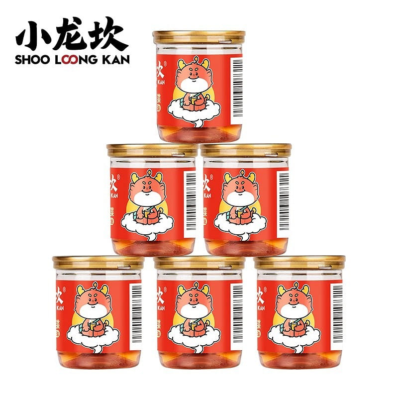 Xiaolongkan Special Sesame Oil in Small Jar,70ml*6 420 ml