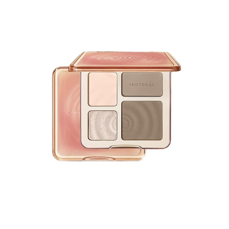 JUDYDOLL 2 IN 1 Highlighter Contour Palette #01Waves