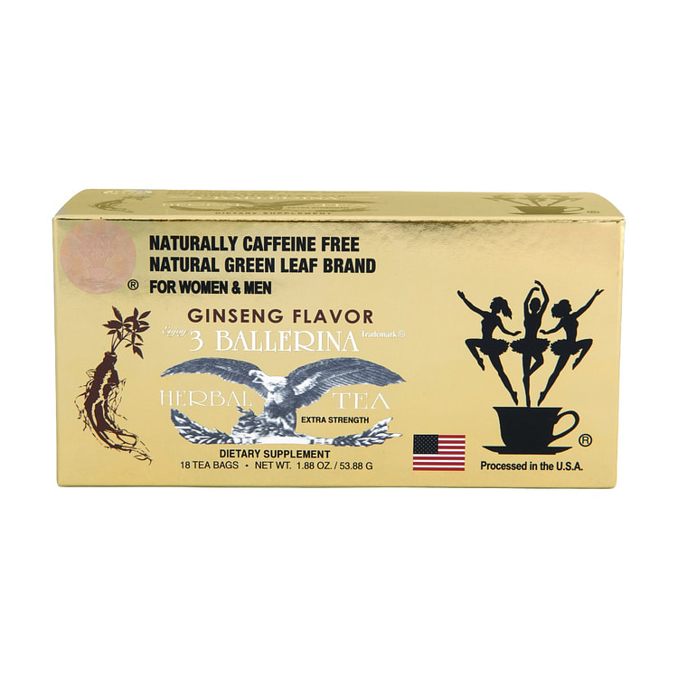 三芭蕾人参味瘦身茶 (18包入, 53.88g) 3 克