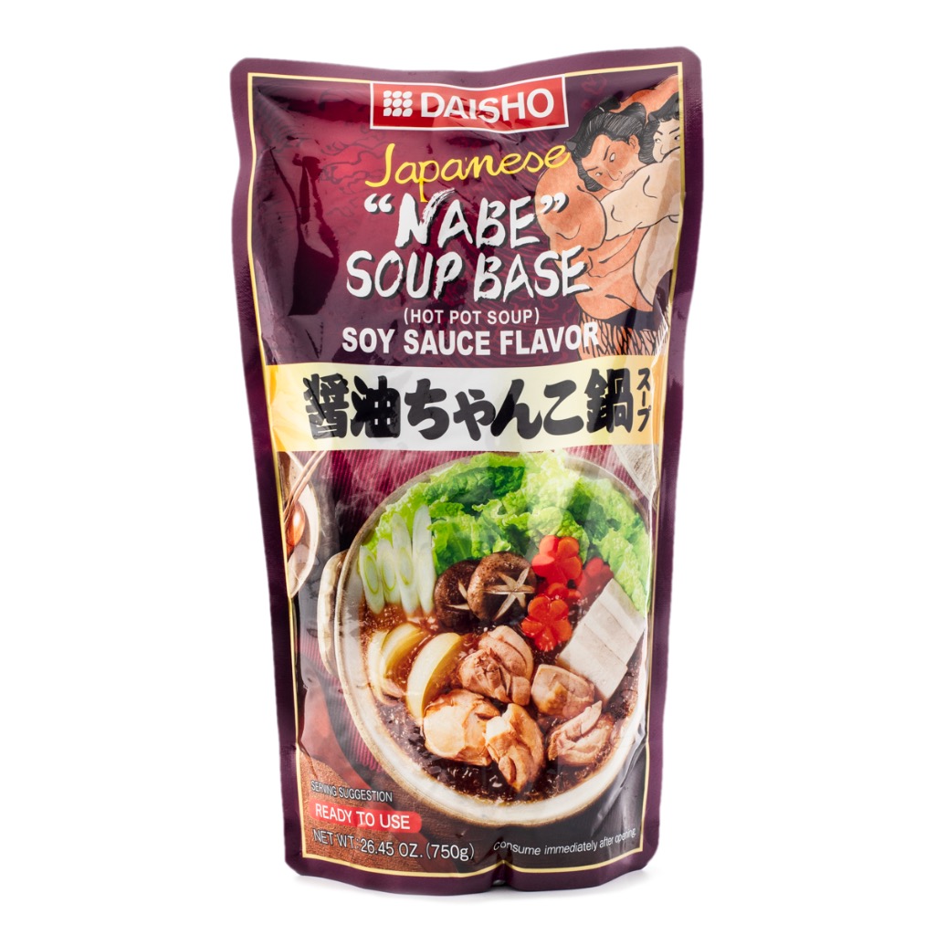 Get Daisho Hotpot Soup Base Chanko Shoyu (Soy Sauce) Flavor 750 g