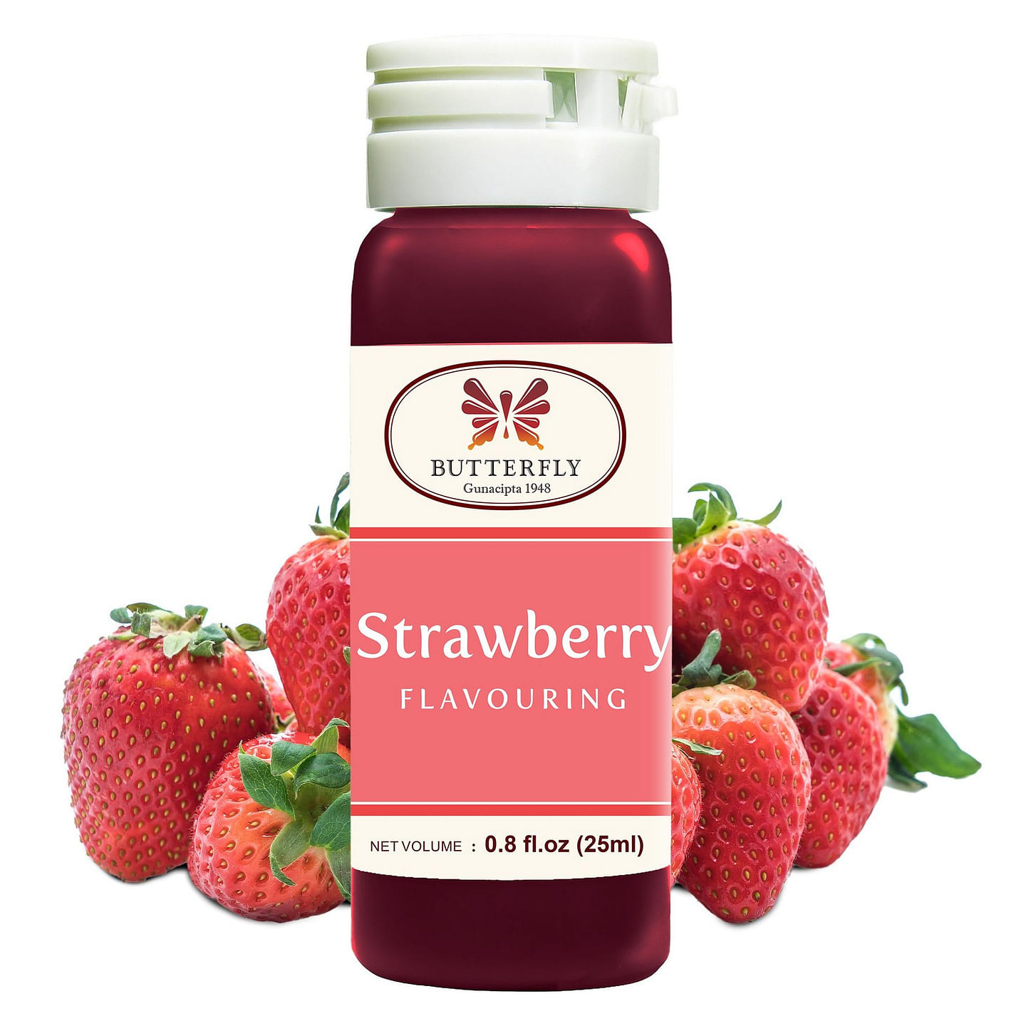 Butterfly Flavoring Strawberry 25 ml – Pack of 1 25 ml