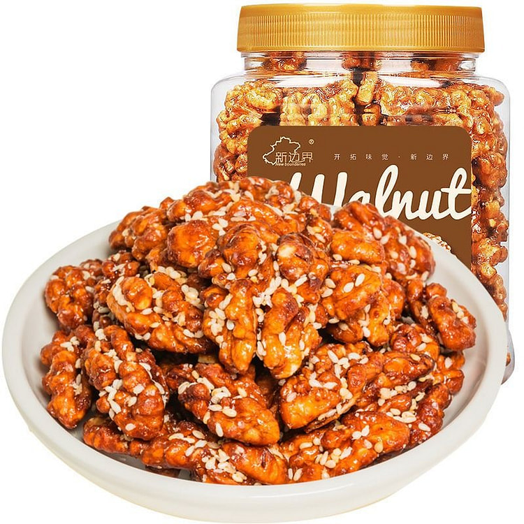 400g of amber walnut kernel honey flavor 400 g
