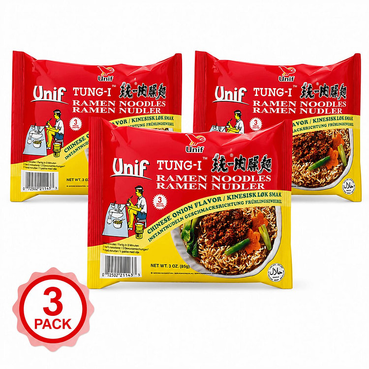 Unif Tung-I Chinese Onion Ramen Pack 3 85 g