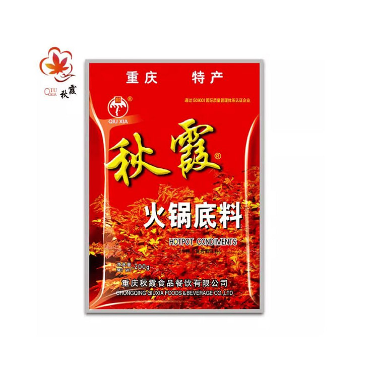 秋霞  火锅底料中辣   200g*1袋