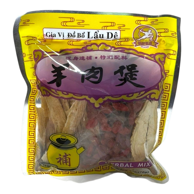 草药混合物 - 山羊火锅混合物 2.5 盎司