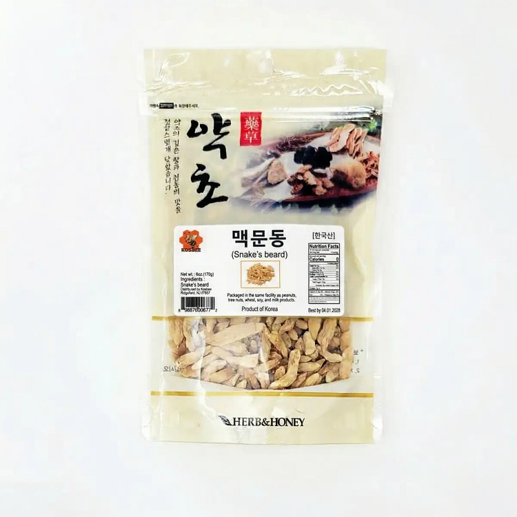 Premium Korean Liriope Root Tea, Caffeine-Free 6oz