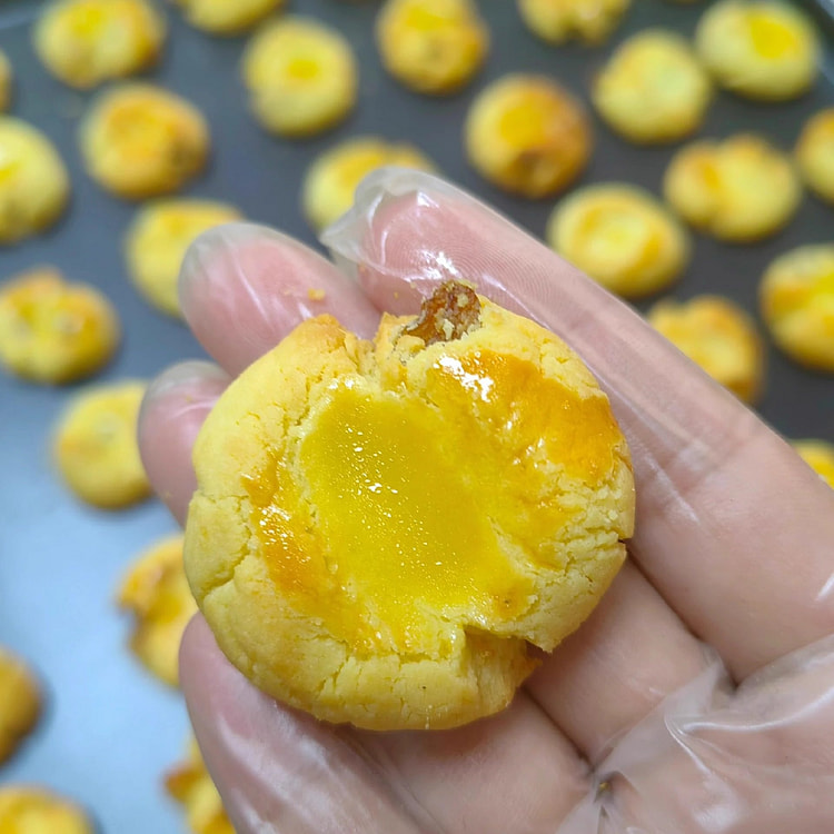 Handmade Grape Crispy Cookies 160g 160 g