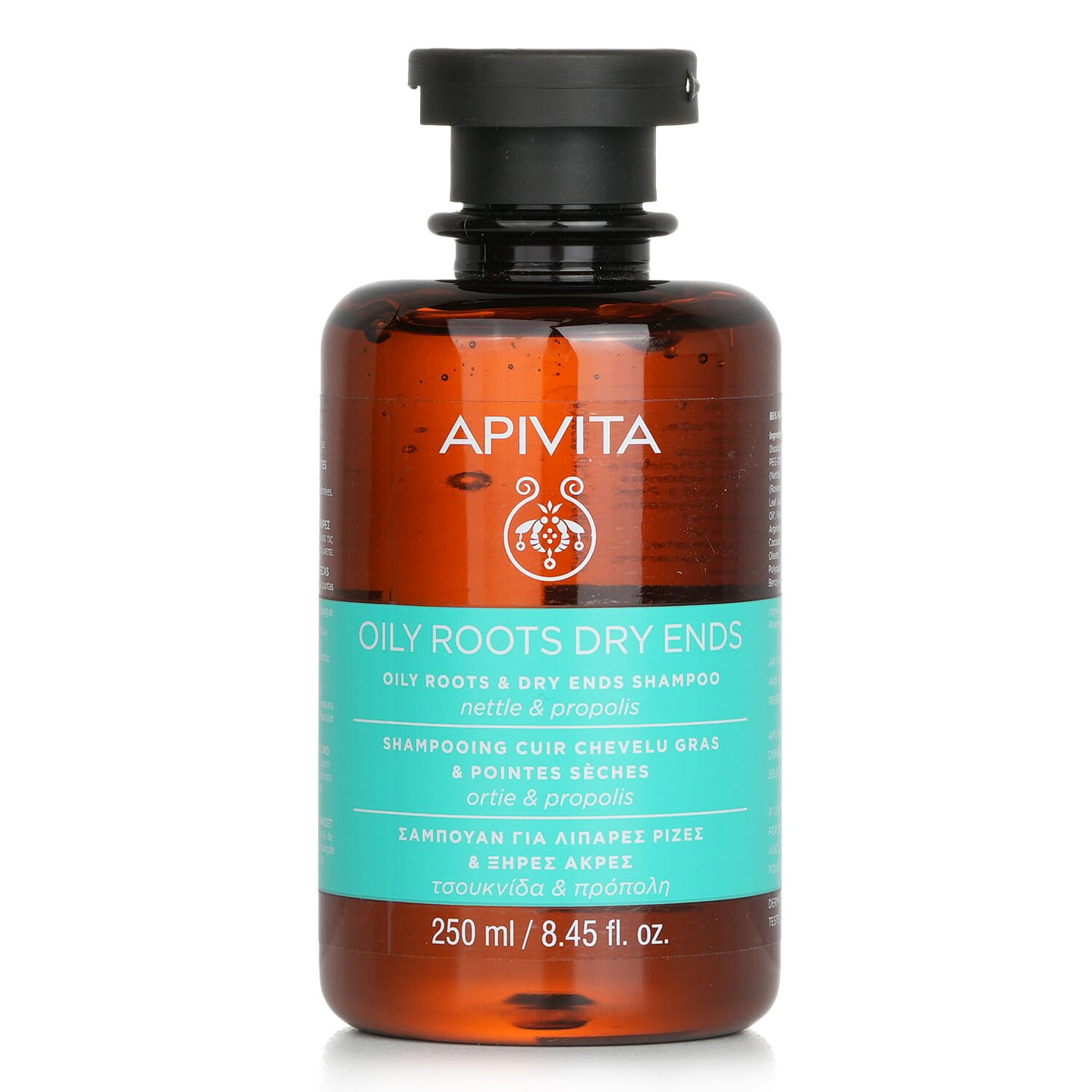 Apivita Oily Roots & Dry Ends Shampoo with Nettle & Propolis 250ml/8.45oz 250 ml